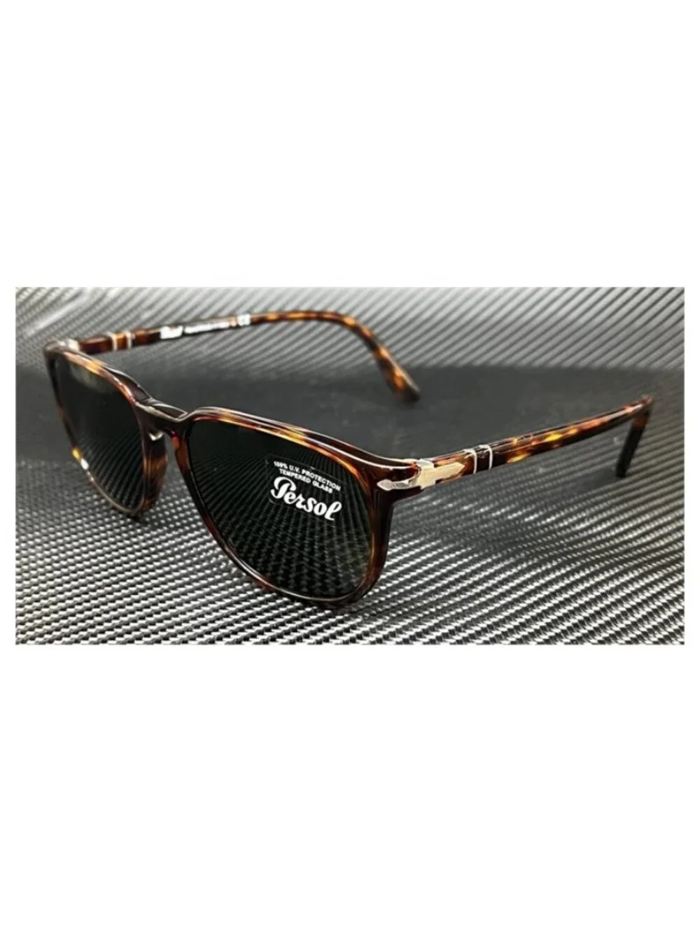 New Persol Men Havana Sunglasses 52- 18-
